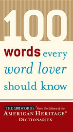 Book cover for 100 Words Every Word Lover Should Know