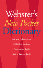 Book cover for Webster's New Pocket Dictionary