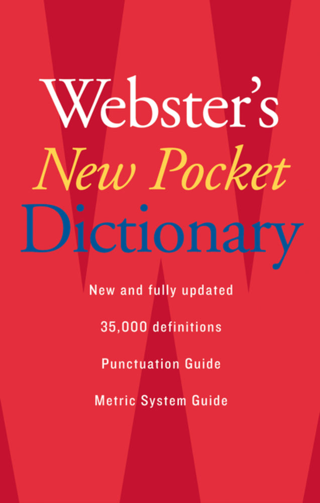 Book cover for Webster's New Pocket Dictionary