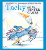 Book cover for Tacky and the Winter Games: A Winter and Holiday Book for Kids