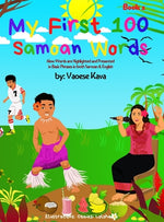 Book cover for My First 100 Samoan Words Book 1