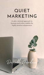 Book cover for Quiet Marketing