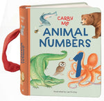 Book cover for Carry Me: Animal Numbers: Carry Me Board Book