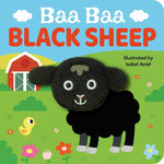 Book cover for Baa Baa Black Sheep: Finger Puppet Board Book