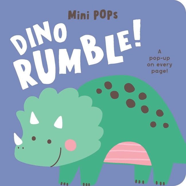 Book cover for Mini Pops: Dino Rumble!: Mini Pop-Up Board Book
