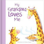 Book cover for My Grandma Loves Me: Hardcover Board Book
