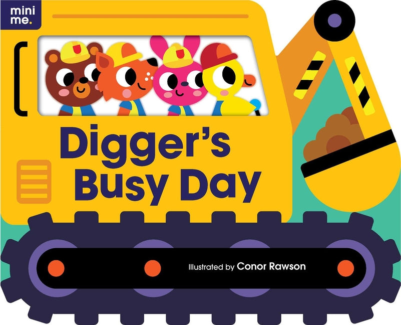 Book cover for Digger's Busy Day: Shaped Board Book