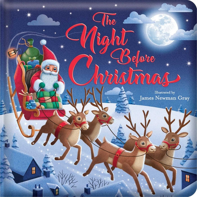 Book cover for Night Before Christmas: Padded Board Book: Picture Storybook