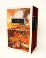 Book cover for War and Peace: 3-Volume Boxed Set; Introduction by R. F. Christian