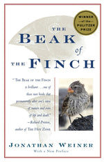 Book cover for The Beak of the Finch: A Story of Evolution in Our Time