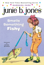 Book cover for Junie B. Jones #12: Junie B. Jones Smells Something Fishy