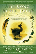 Book cover for The Song of the Dodo: Island Biogeography in an Age of Extinctions