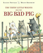 Book cover for The Three Little Wolves and the Big Bad Pig