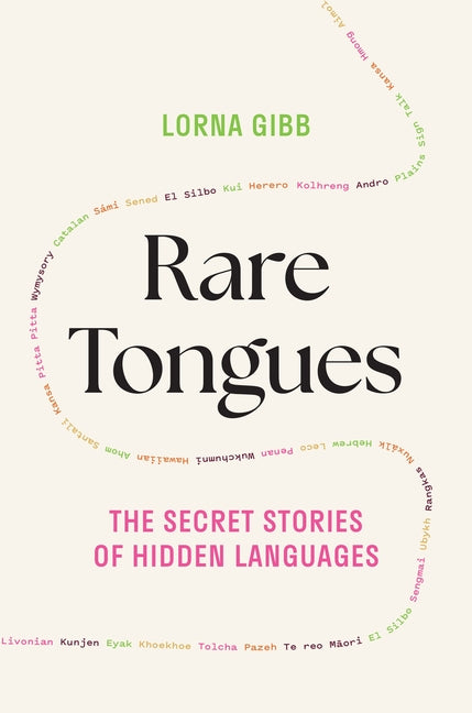 Book cover for Rare Tongues: The Secret Stories of Hidden Languages