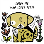Book cover for Color Me: Who Loves Pets?: Watch Me Change Color in Water