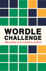 Book cover for Wordle Challenge: 500 Puzzles to Do Anywhere, Anytime