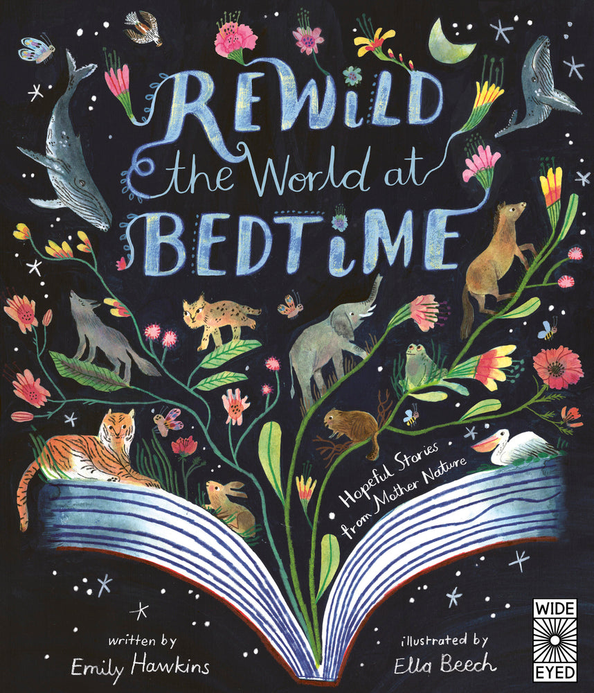 Book cover for Rewild the World at Bedtime: Hopeful Stories from Mother Nature