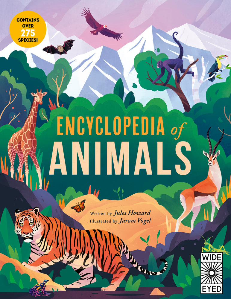 Book cover for Encyclopedia of Animals: Contains Over 275 Species!