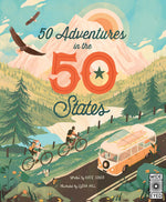 Book cover for 50 Adventures in the 50 States