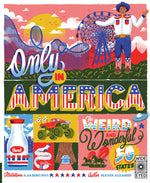 Book cover for Only in America: The Weird and Wonderful 50 States