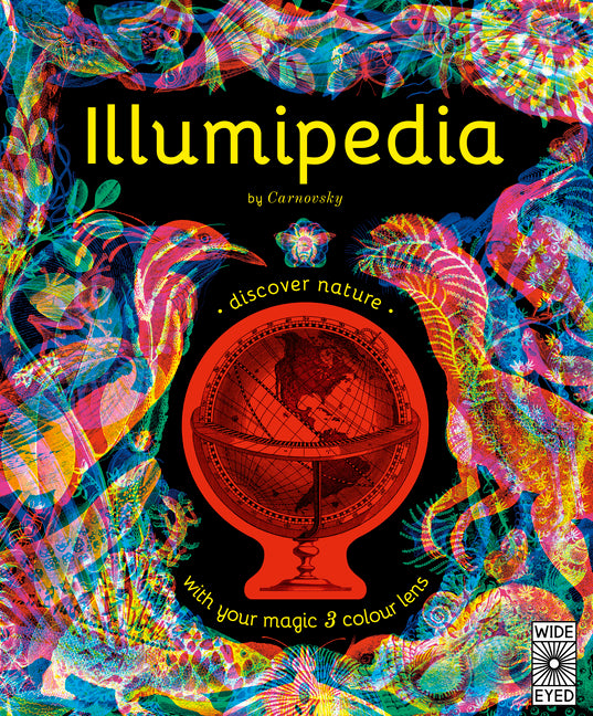 Book cover for Illumipedia: Wonder at Dinosaurs, Animals, Oceans and Minibeasts with Your Magic Three-Color Lens