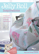 Book cover for Jelly Roll Inspirations: 12 Winning Quilts from the International Competition and How to Make Them