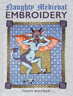 Book cover for Naughty Medieval Embroidery