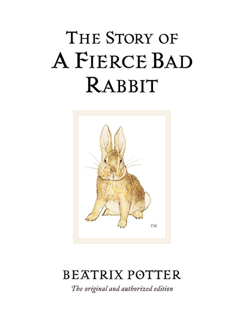 Book cover for Story of a Fierce Bad Rabbit (Anniversary)