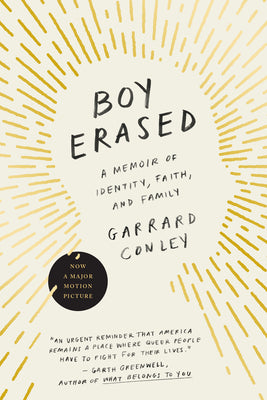 Book cover for Boy Erased: A Memoir of Identity, Faith, and Family