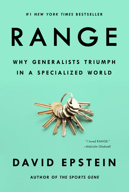 Book cover for Range: Why Generalists Triumph in a Specialized World