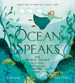 Book cover for Ocean Speaks: How Marie Tharp Revealed the Ocean's Biggest Secret
