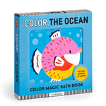 Book cover for Color the Ocean Color Magic Bath Book