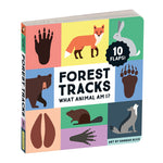 Book cover for Forest Tracks: What Animal Am I? Lift-The-Flap Board Book