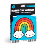 Book cover for Rainbow World Crinkle Fabric Stroller Book