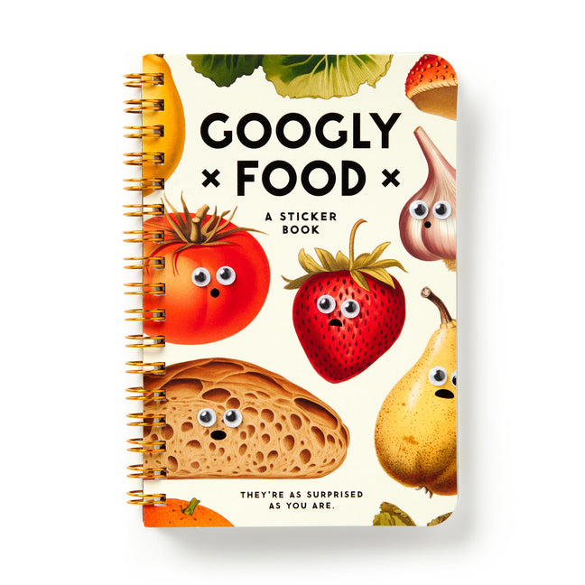 Book cover for Googly Food Sticker Book