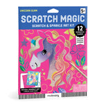 Book cover for Unicorn Glam Scratch & Sparkle Art Activity Kit