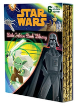 Book cover for The Star Wars Little Golden Book Library (Star Wars): The Phantom Menace; Attack of the Clones; Revenge of the Sith; A New Hope; The Empire Strikes Ba