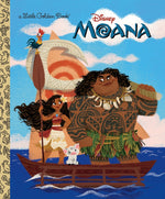 Book cover for Moana Little Golden Book
