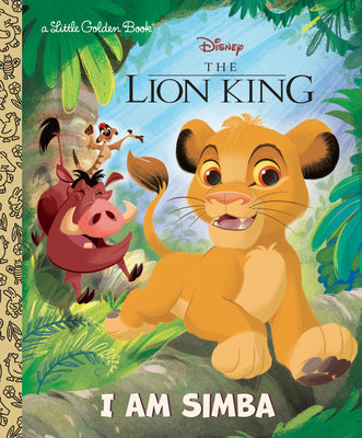 Book cover for I Am Simba (Disney the Lion King)