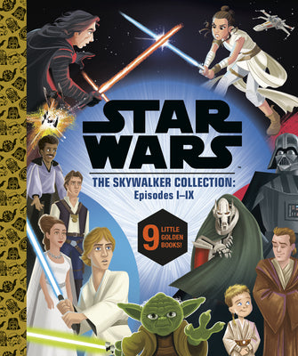 Book cover for Star Wars Episodes I - IX: A Little Golden Book Collection (Star Wars)