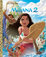 Book cover for Disney Moana 2 Big Golden Book