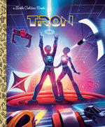 Book cover for Disney Tron Little Golden Book