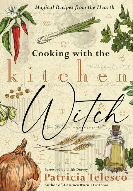Book cover for Cooking with the Kitchen Witch: Magical Recipes from the Hearth