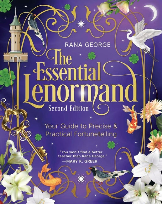 Book cover for Essential Lenormand (Second Edition): Your Guide to Precise & Practical Fortunetelling