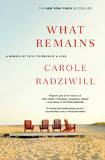 Book cover for What Remains: A Memoir of Fate, Friendship, and Love