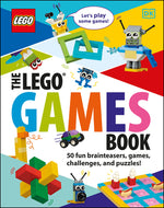 Book cover for The Lego Games Book: 50 Fun Brainteasers, Games, Challenges, and Puzzles! (Library Edition)