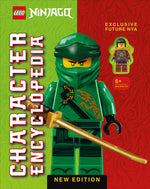 Book cover for Lego Ninjago Character Encyclopedia New Edition: With Exclusive Future Nya Lego Minifigure