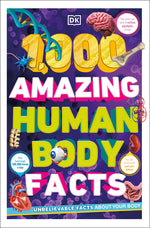Book cover for 1,000 Amazing Human Body Facts
