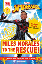 Book cover for Marvel Spider-Man: Miles Morales to the Rescue!: Meet the Amazing Web-Slinger!