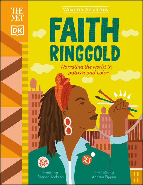 Book cover for Met Faith Ringgold: Narrating the World in Pattern and Color